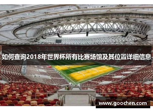 如何查询2018年世界杯所有比赛场馆及其位置详细信息